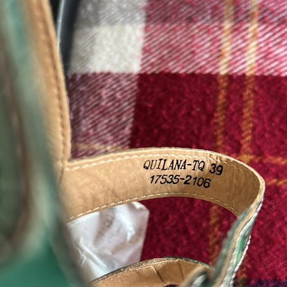 L’ Artiste Quilana NEW in Box Size 39 Teal - Picture 4 of 14